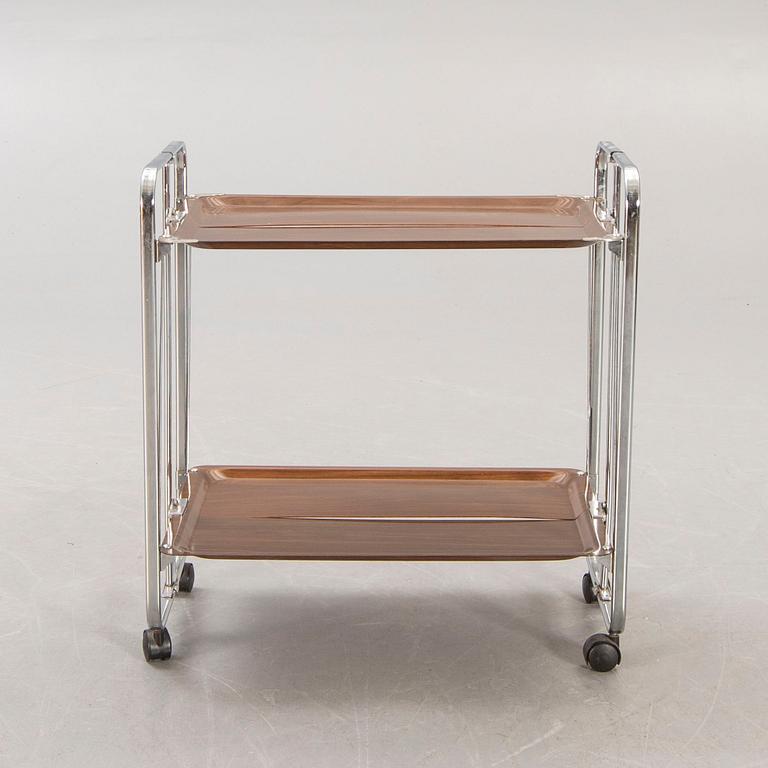 A Gerinol mid 1900s folding serving torlley.