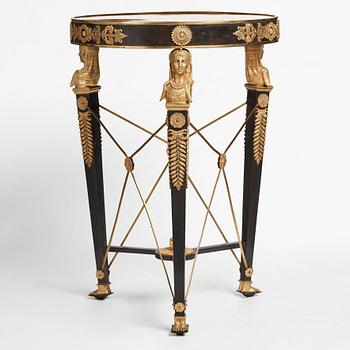 An Empire-style table, second part of the 19th century.