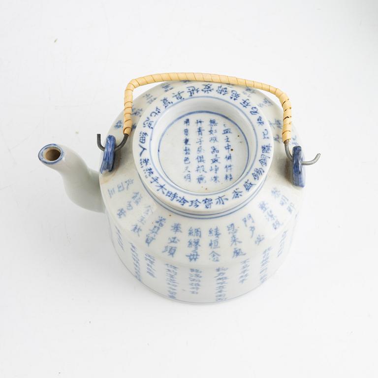 Parti porslin, 9 delar, Kina, 1600-1900-tal.