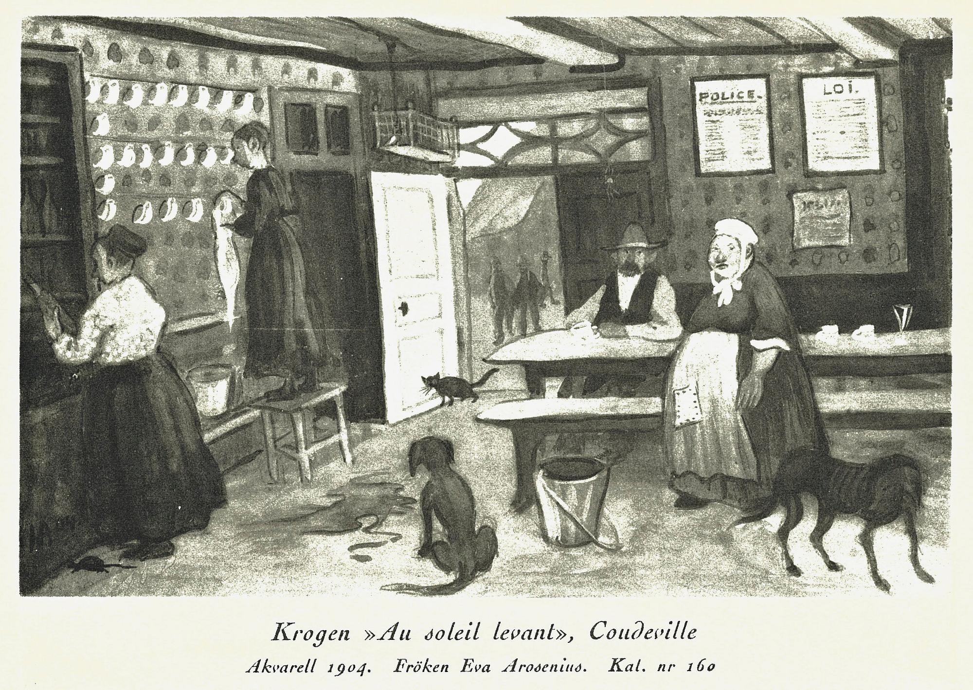 Ivar Arosenius, "Kägelspel".