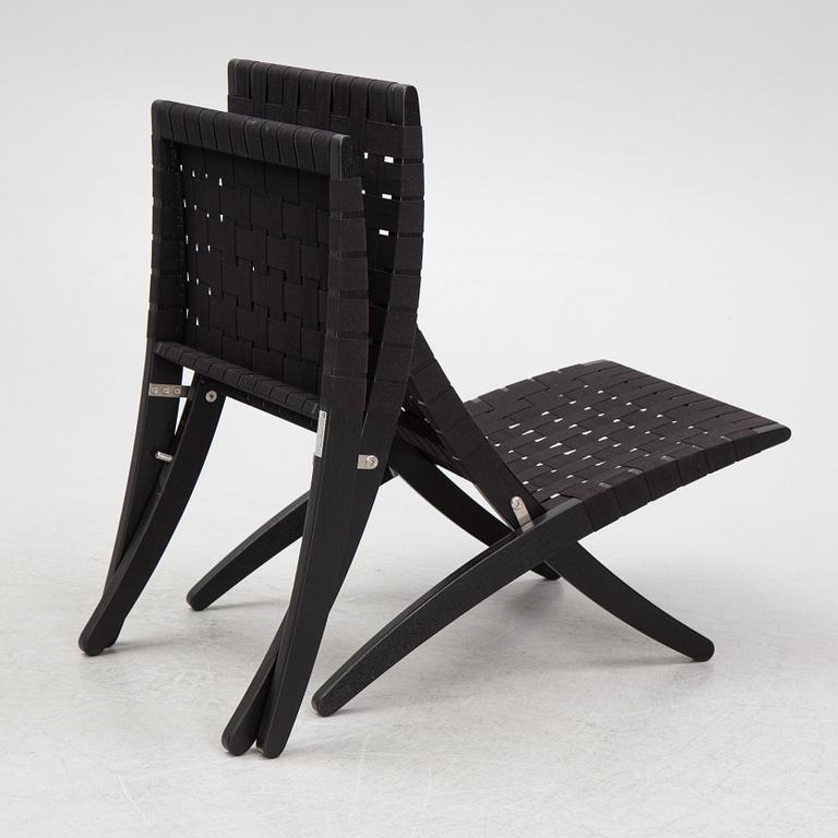 Morten Gøttler, armchairs, a pair, Cuba Chair, Carl Hansen, Denmark.