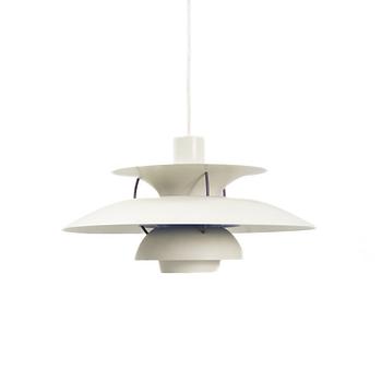 Poul Henningsen, taklampa, "PH 5", Louis Poulsen, Danmark.