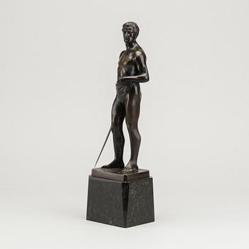 SPRIO SCHWATENBERG, sculpture, bronze signed,