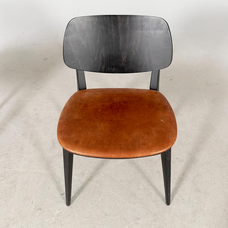 Emilio Nanni, a pair of "Doll wood 550" chairs for Billiani 2000s.