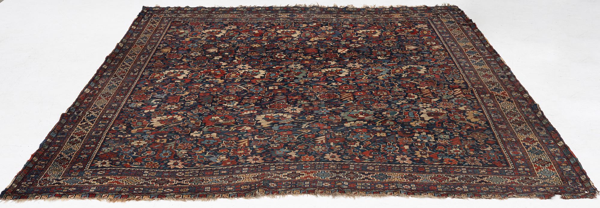 Matta, antik Shiraz/Khamseh, ca 305 x 230 cm.