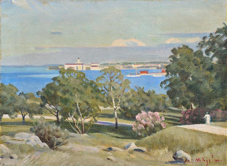 Ali Munsterhjelm, "FRÅN BRUNNSPARKEN".