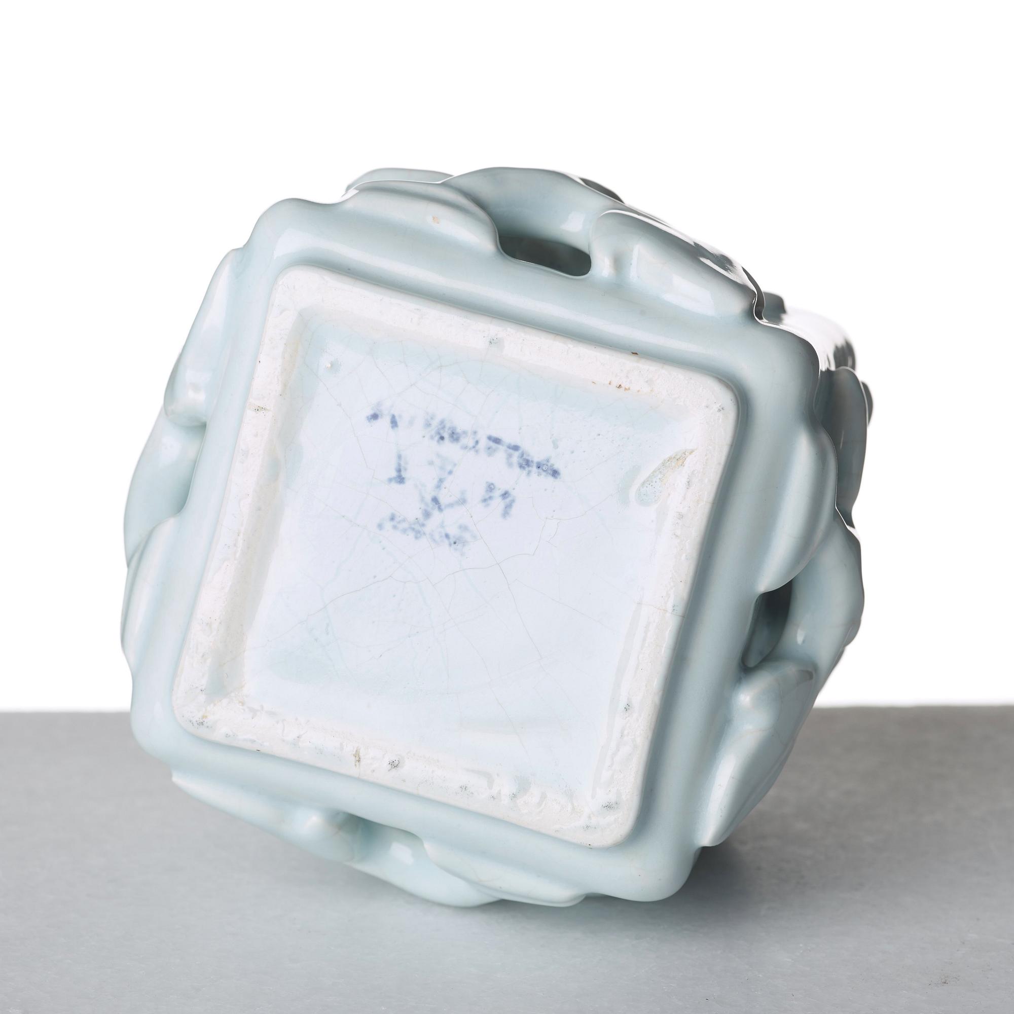 Wilhelm Kåge, a ceramic bowl and a teacaddy, Gustavsberg, Sweden ca 1924.