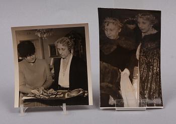 KUNGLIGA PRESSFOTOGRAFIER, 14 st, bla Pressens bild, Hovfotograf Bertil Norberg, 1930-50-tal.