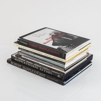 Robert Mapplethorpe, collection of photo books, nine volumes.