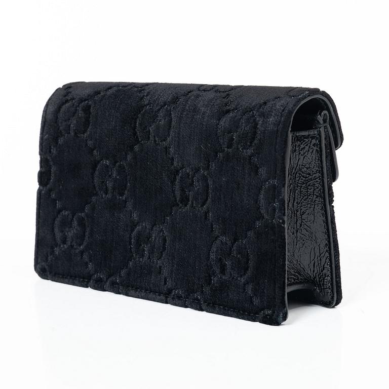 Gucci, Bag, "GG Embossed Velvet Dionysus Mini Shoulder Bag".