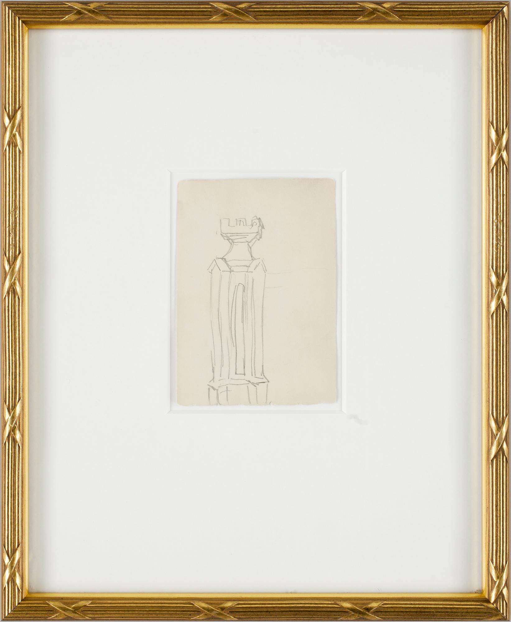 HELENE SCHJERFBECK, blyertsskisser, 10 st.