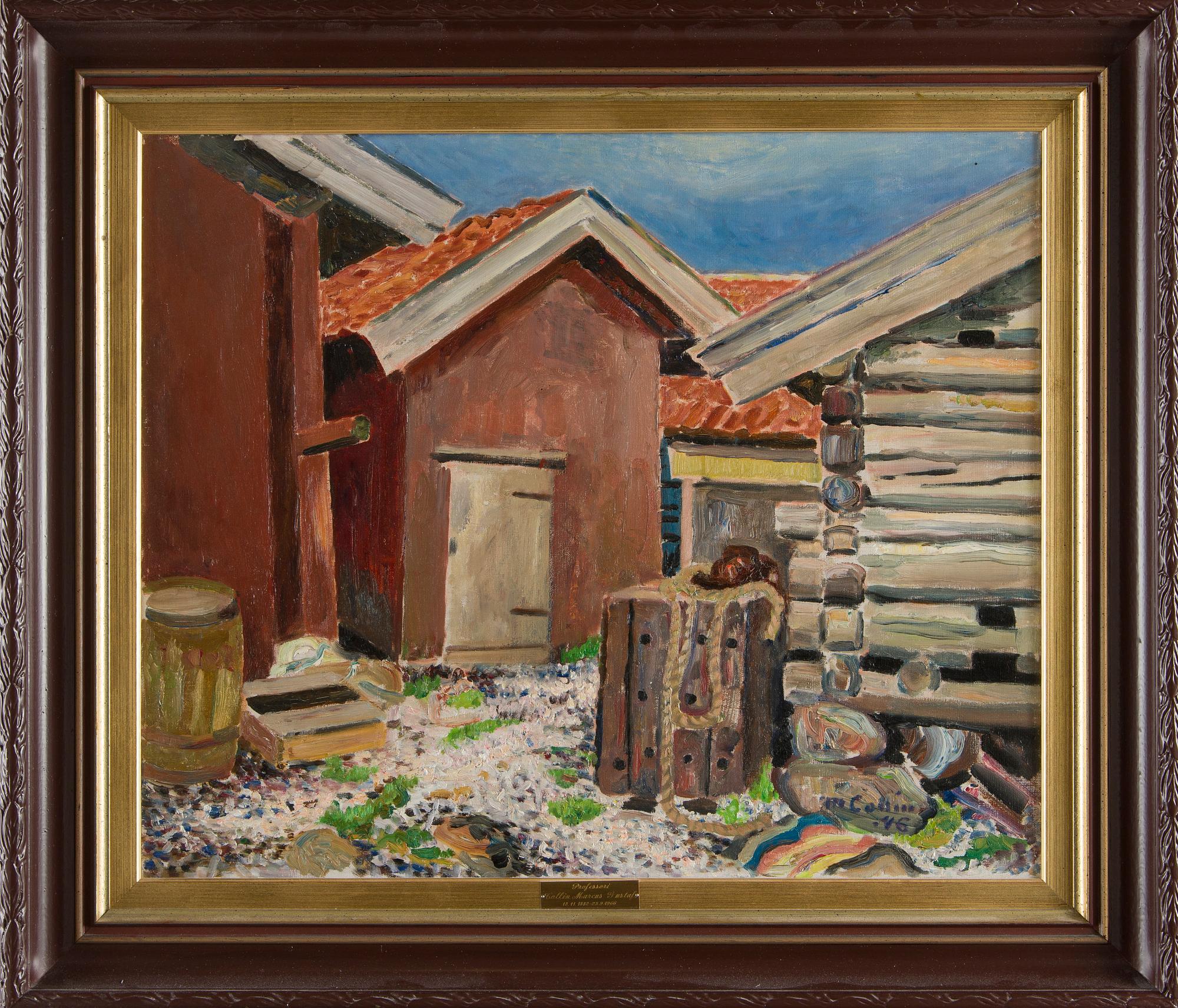 Marcus Collin, "Fishing Huts".