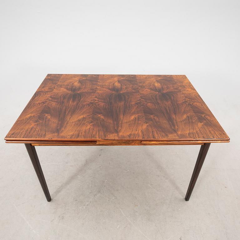 A 1960s jacaranda dining table.