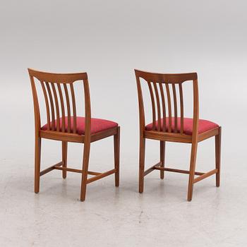 Svante Skogh, chairs, 6 pcs, "Vindö", Balders Snickeri, Vaggeryd, second half of the 20th century.