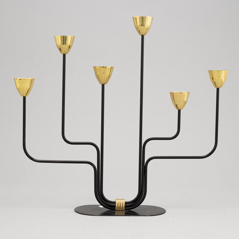 Gunnar Ander, kandelaber, Ystad Metall, 1900-talets andra hälft.