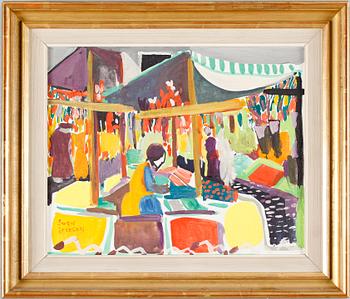 SVEN X:ET ERIXSON, gouache, signerad.