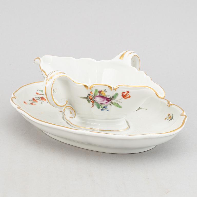 A rococo style dining service, 68 pcs, from Nymphenburg, Germany.