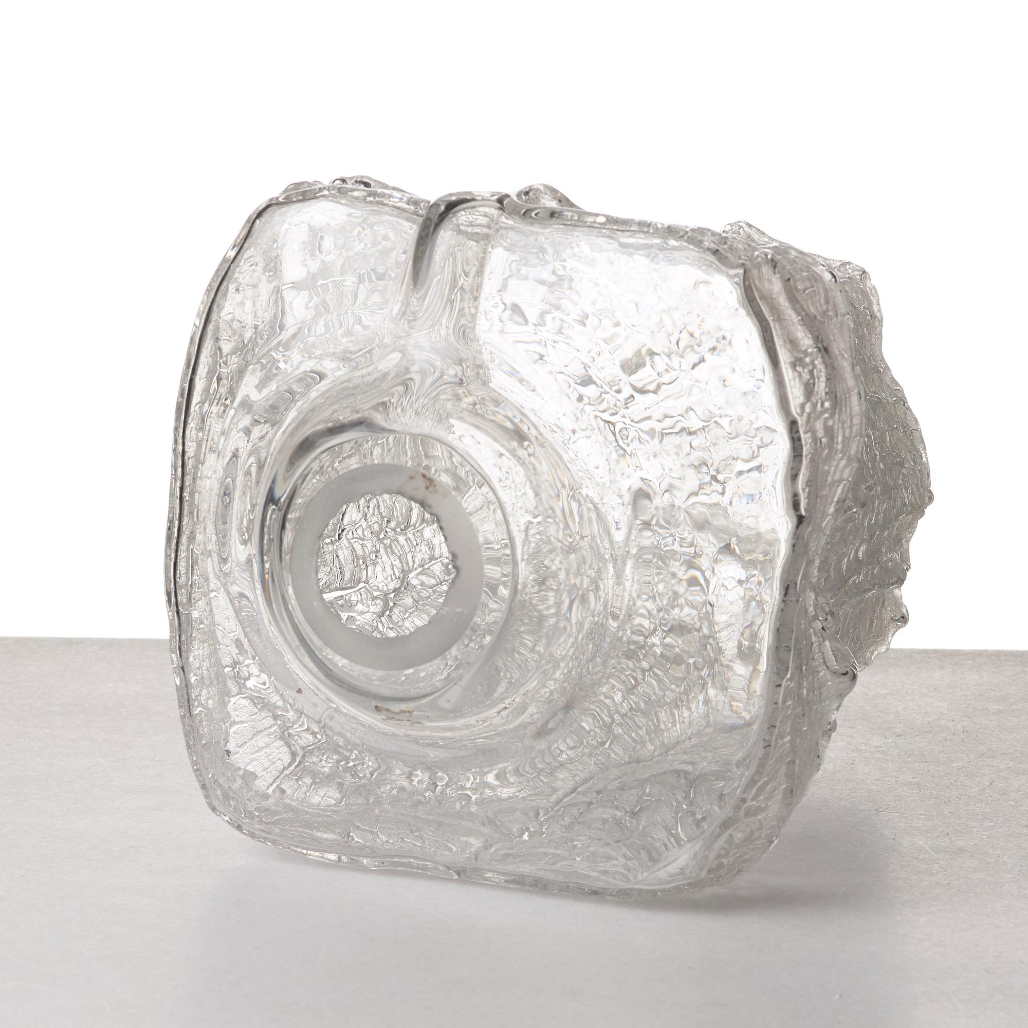 Timo Sarpaneva, a mould blow glass sculpture, Iittala, Finland 1966.