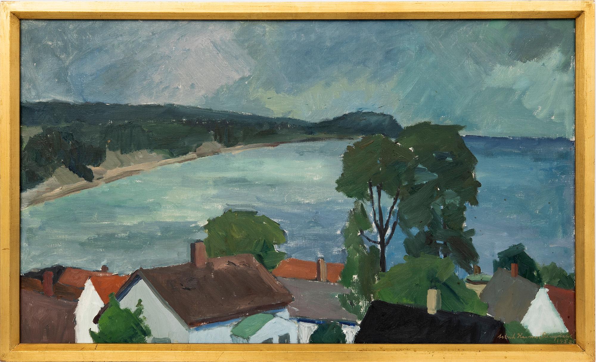 Astrid Harms-Ringdahl, From Vik, view towards Stenshuvud.