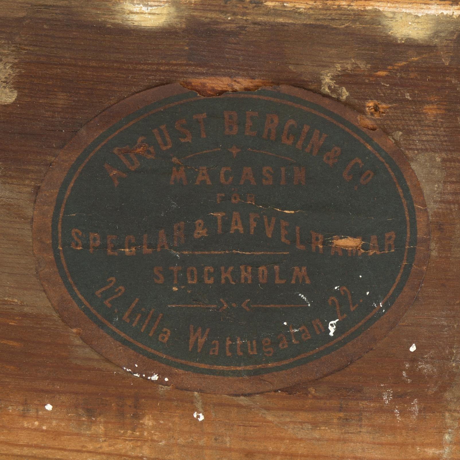 SPEGEL OCH KONSOLBORD, nyrokoko/rokokostil, tidigt 1900-tal.
