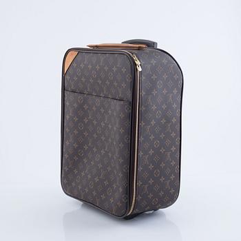 Louis Vuitton,  a monogram canvas 'Pégase 50' suitcase, 2003.