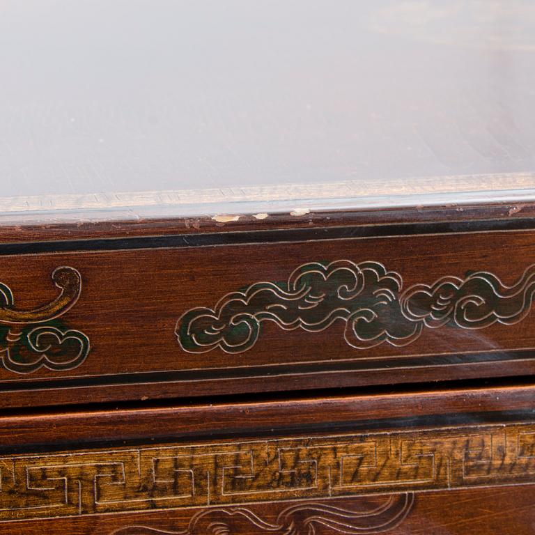 A late 20th century Chinese cabinet / TV cabinet.