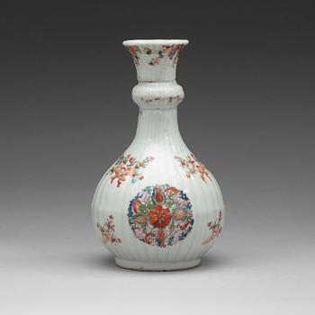 A famille rose vase, Qing dyanasty, Qianlong (1736-95).