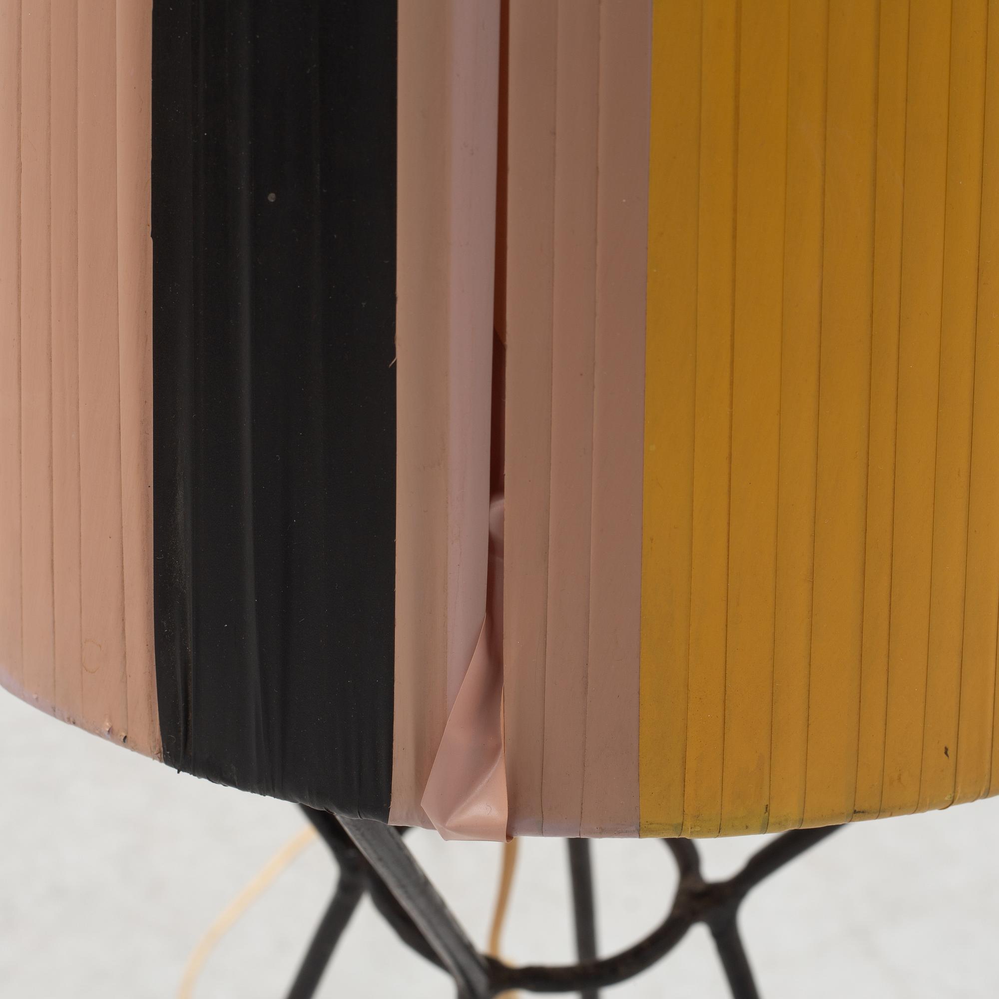 A floor lamp, 1950's.