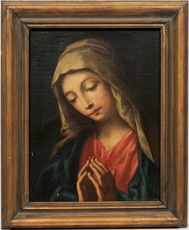 CARLO DOLCI, efter, olja på duk, 1800-tal.