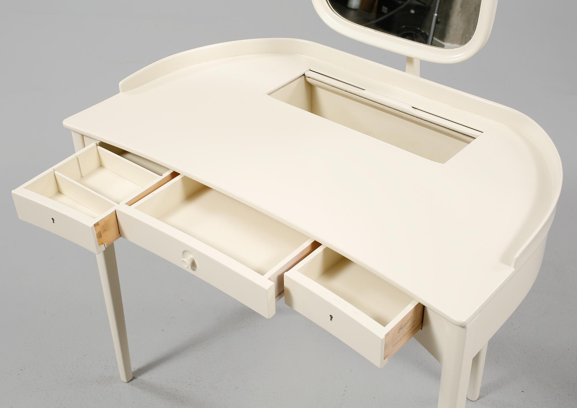 TOALETTBORD, "Birgitta", Carl Malmsten, Bodafors, 1960-tal.