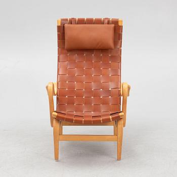 Bruno Mathsson, fåtölj, "Pernilla", Firma Karl Mathsson, 1972.