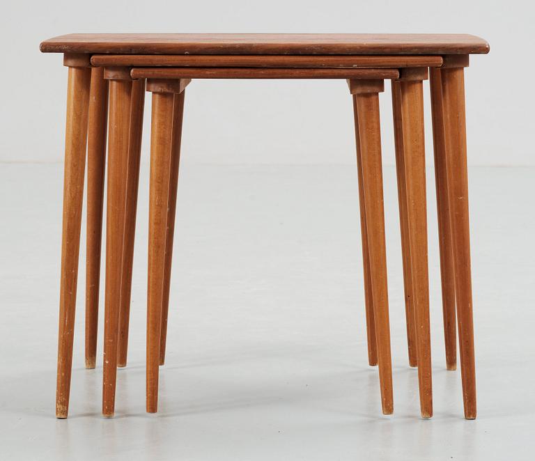 SATSBORD, 1950/60-tal.