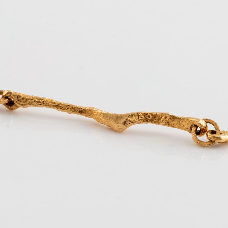 Björn Weckström, hänge/urgömma 18K guld" Sun Dial".