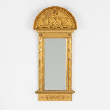 Spegel, av Johan Petter Holmberg (verksam i Stockholm 1813 - 1831). Empire.