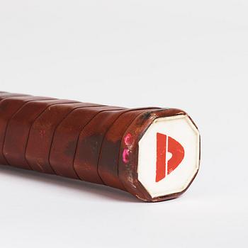 Tennisracket, Donnay Borg Allwood. Signerad av Björn Borg med dedikation på Slipcase.