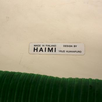 YRJÖ KUKKAPURO, a pair of  "Haimi 416"armchairs.