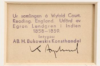 Egron Lundgren, Indian military.