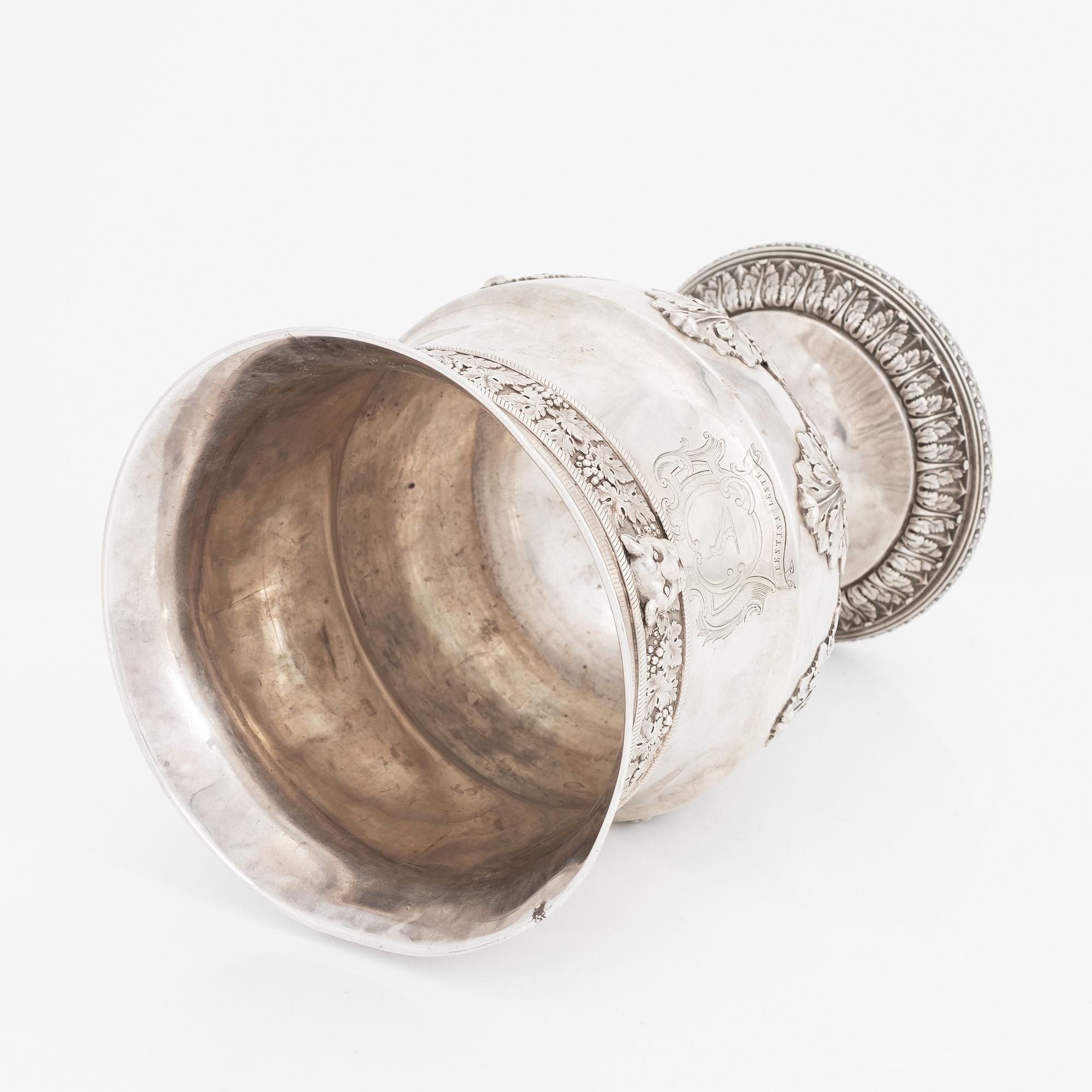 Vinkylare, silver, London, England, 1816.