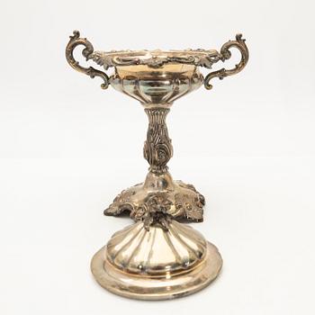Strösockerskål, silver, Christian Hammer, Stockholm, 1868.