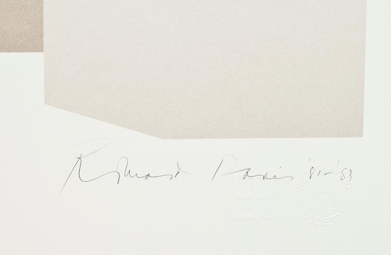 RICHARD DAVIES, färgserigrafi, signerad och numrerad 130/175, daterad 81-83.