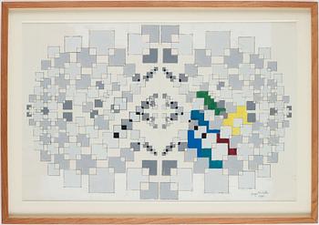 INGER EKDAHL, gouache på papper, signerad och daterad 1971.