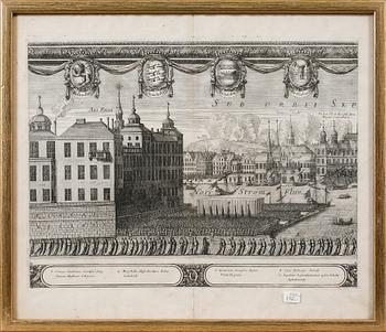 KOPPARSTICK, 2 st, 1700- / tidigt 1800-tal.