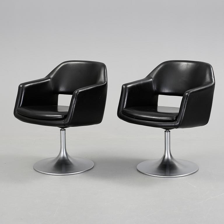 FÅTÖLJER, ett par, "Largo", R. Tillberg & B. Johanson, Johanson Design, 2000-tal.