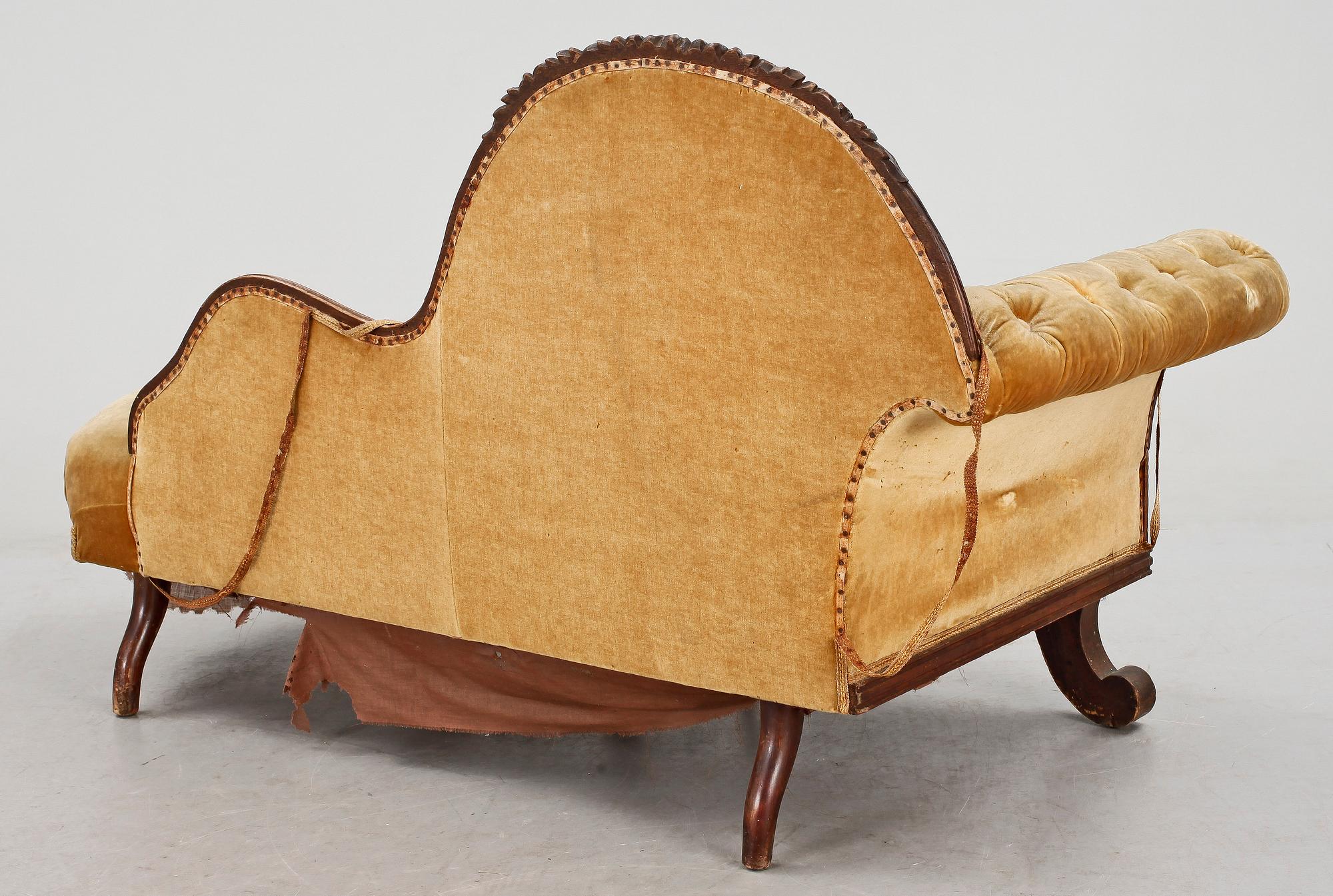 SCHÄSLONG, nyrokoko, 1800-talets andra hälft.