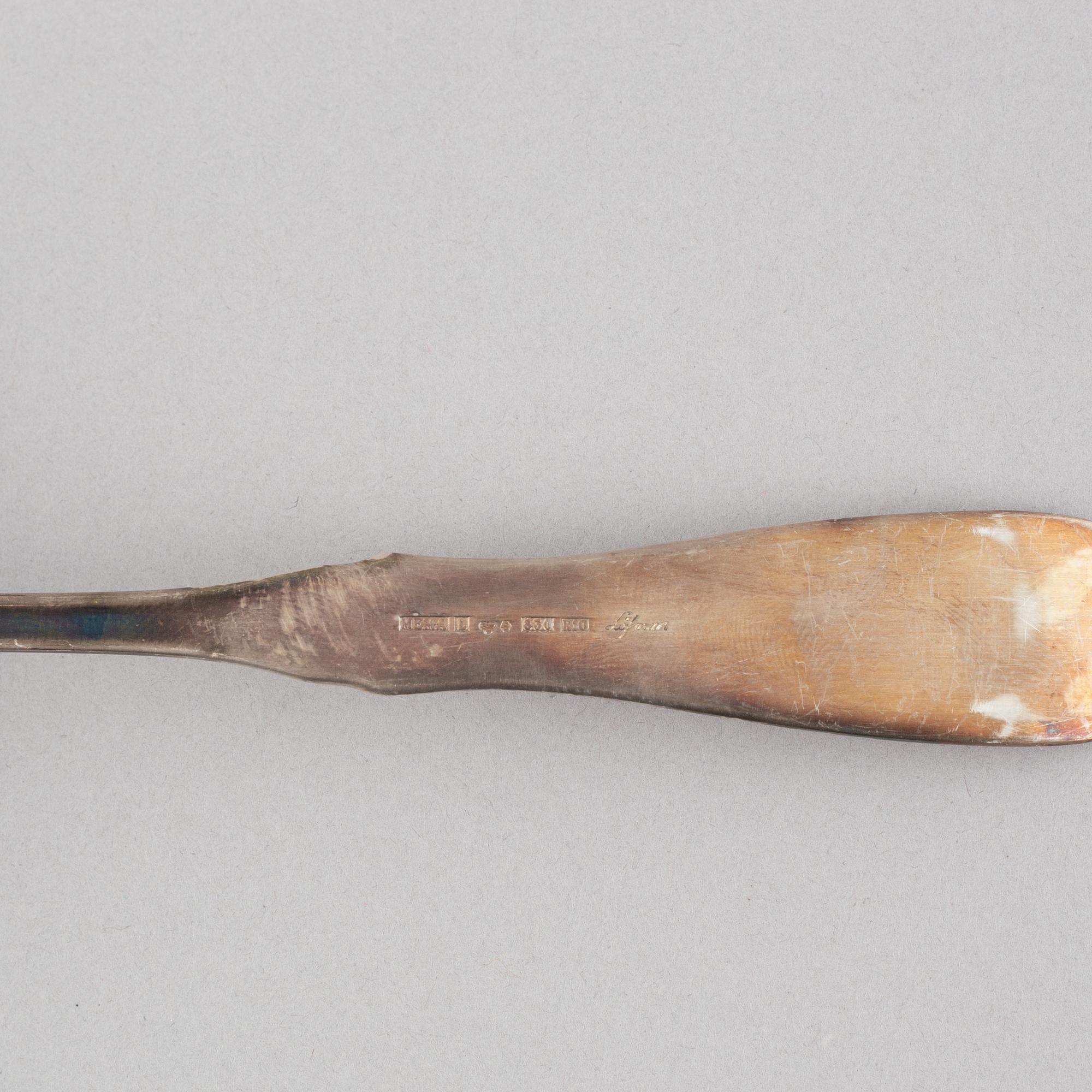 Eric Löfman, a 73-piece Swedish silver cutlery, model 'Uppsala', including MGAB, Lidköping 1967.