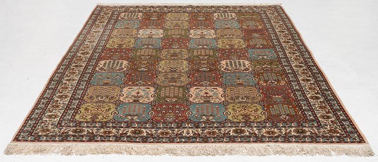 Matta Old silke Kayseri, Västra Anatolien. ca 297 x 196 cm.