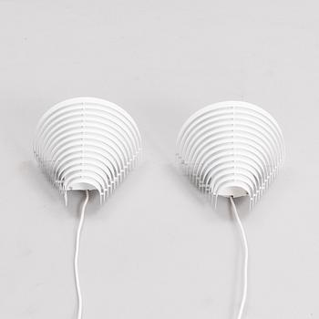ALVAR AALTO, TWO WALL LAMPS, A190. Artek.