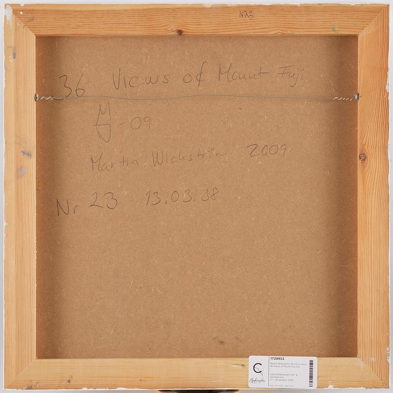 Martin Wickström, "36 Views of Mount Fuji, No. 23".