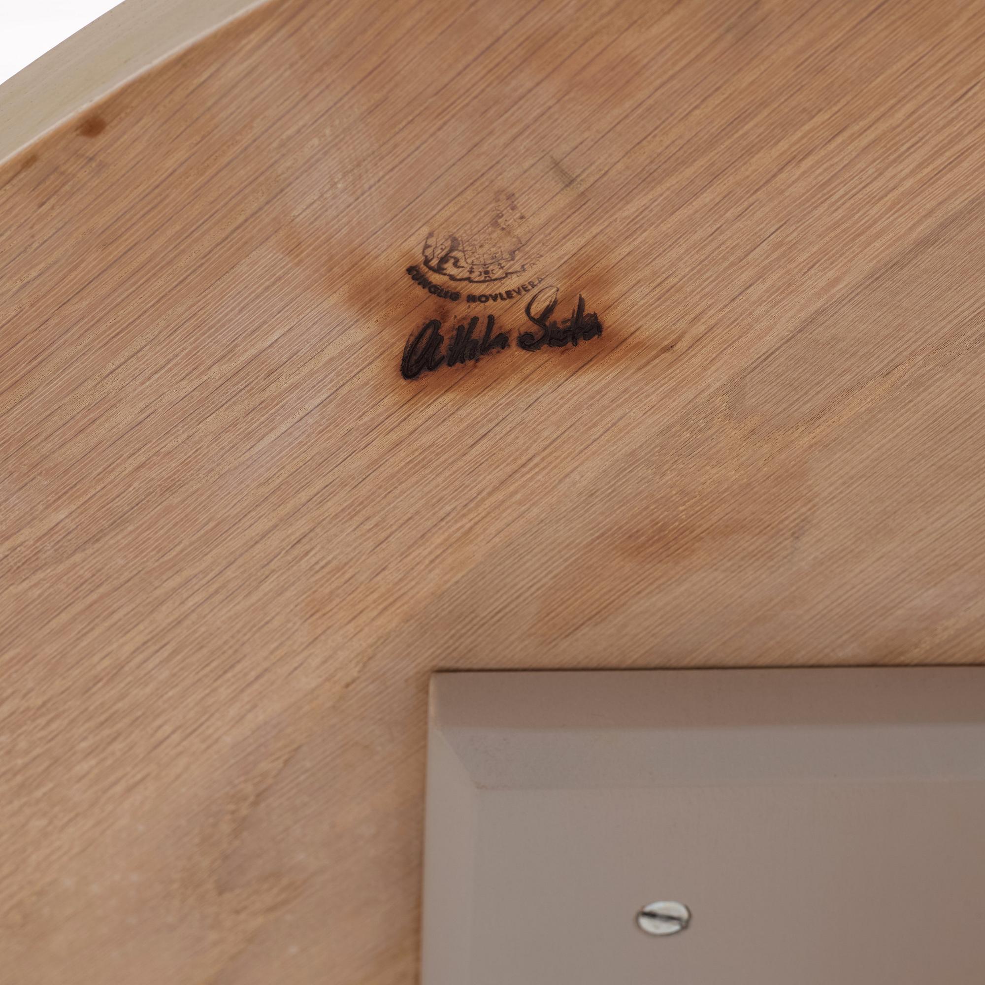 Attila Suta, bord, egen verkstad, Stockholm 2017.