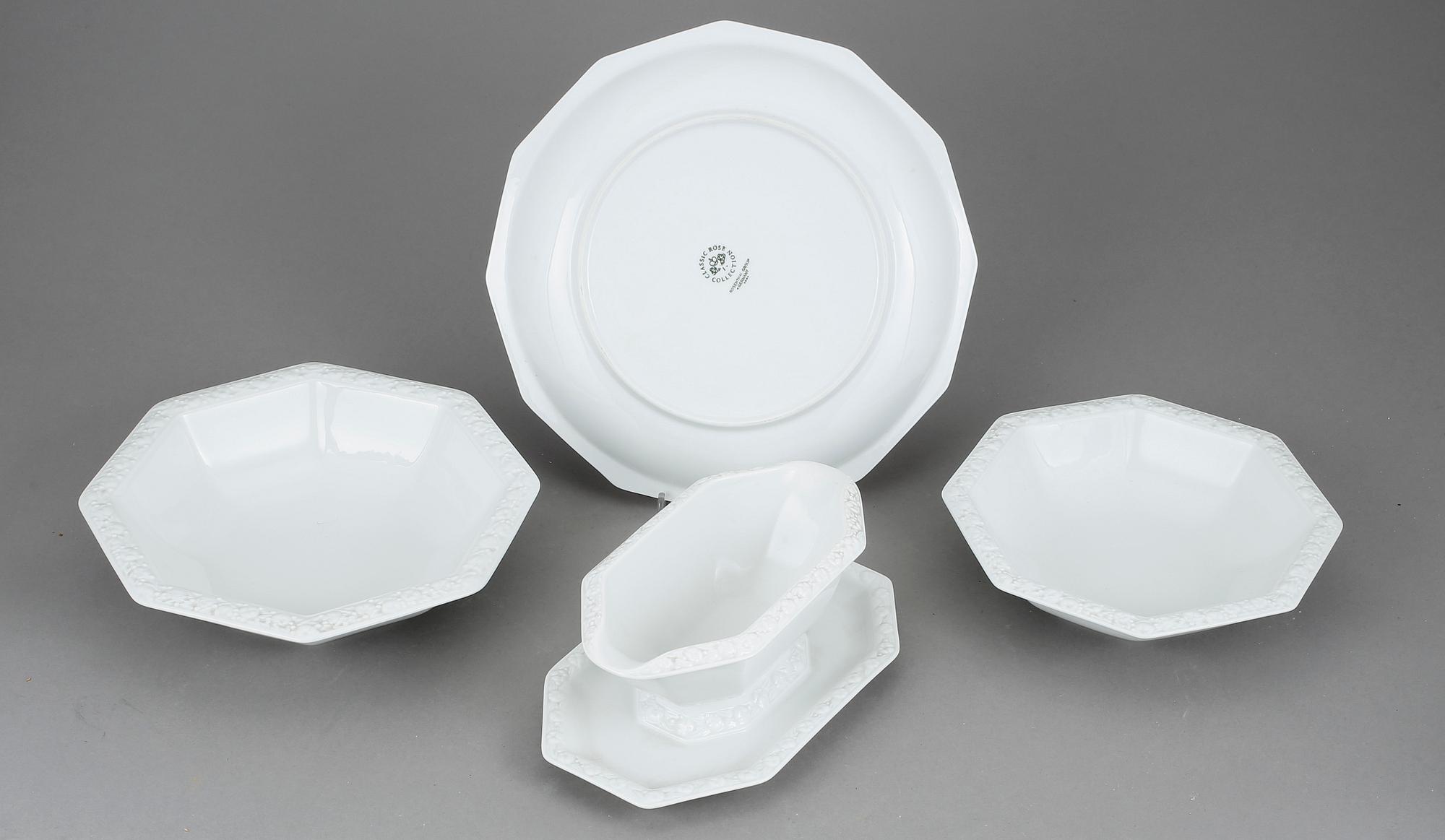 MATSERVIS, 43 delar, Classic rose, Rosenthal.
